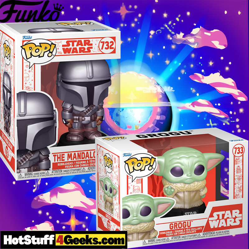 Join the Adventure with Holiday Funko Pop! Grogu™ and The Mandalorian™ Figures