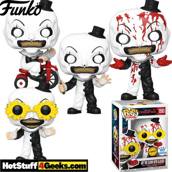 Exclusive Art The Clown Funko Pops Terrifier Collection