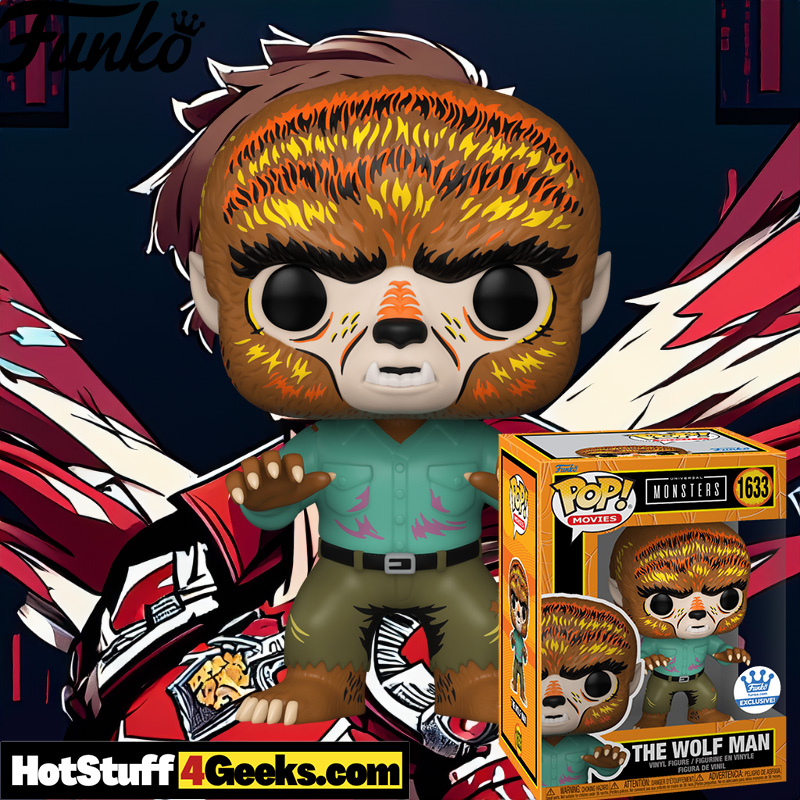 Embrace the Monster Madness: The Exclusive Funko Pop! The Wolf Man