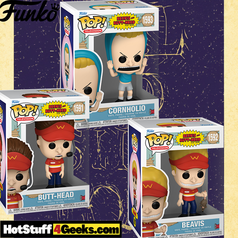 Funko Pop Alert: Beavis and Butt-Head Return in Vinyl Form!