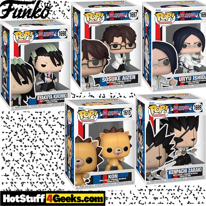 Unleash Your Soul Reaper Spirit with These New Bleach Funko Pops!