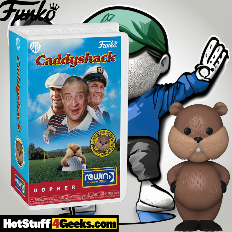 Relive the Comedy Classic with Funko's REWIND Gopher from Caddyshack