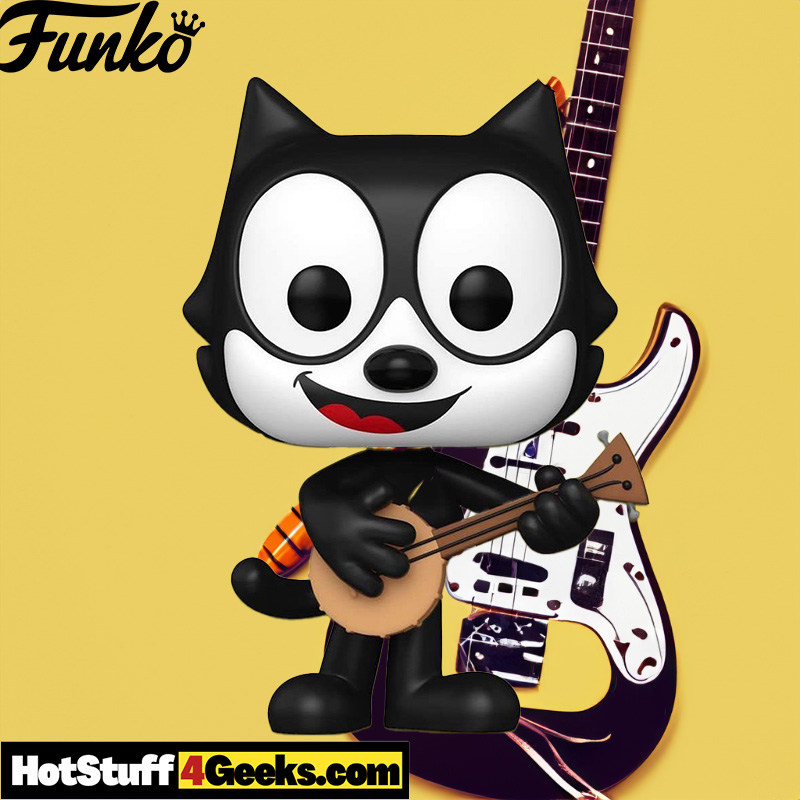 Felix the Cat with Banjo Funko Pop – A Whimsical Tribute to Animation's Timeless Icon