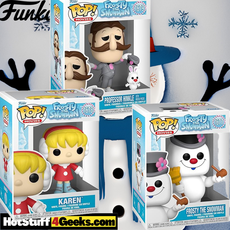 Bring Holiday Magic Home with Frosty the Snowman Funko Pops!