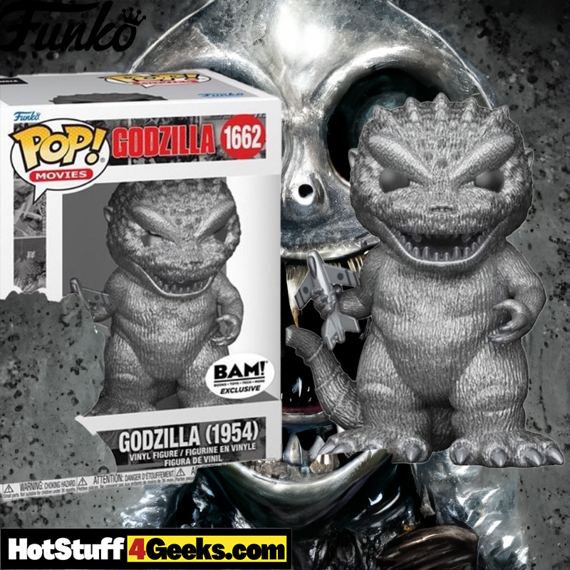 Now Live! Rawr ~ Grab the New Platinum 1954 Godzilla Funko POP! Exclusive to BAM