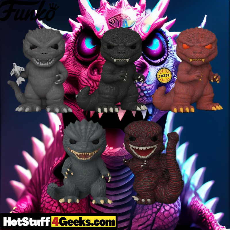 Roar into the New Year with Funko’s Latest Godzilla Funko Pops!