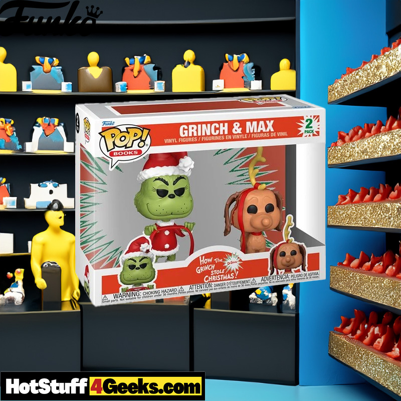 Celebrate the Holidays with the New Grinch & Max Funko Pop! 2-Pack