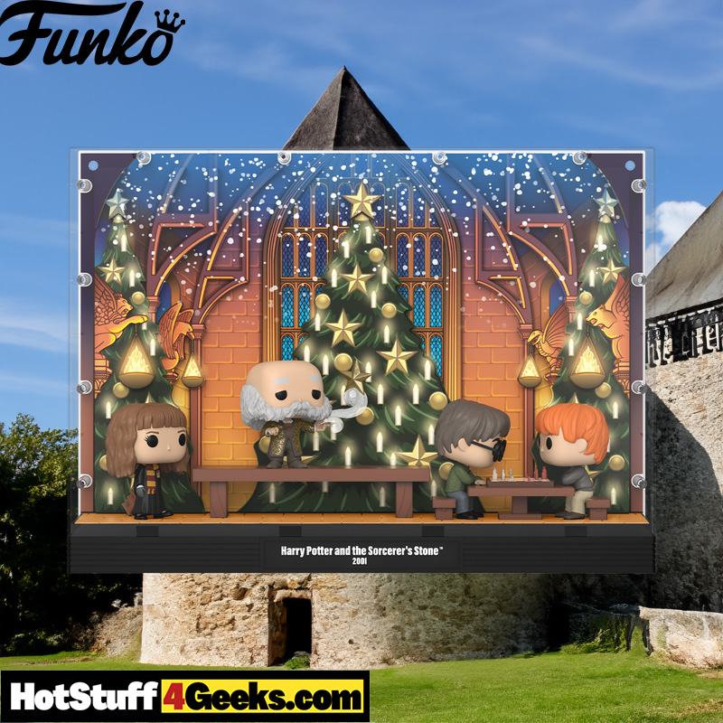 Hogwarts Holiday Magic: Harry Potter Great Hall Funko Pop! Moment