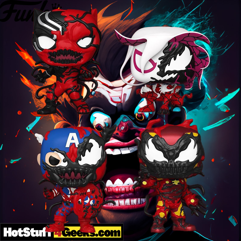 Marvel’s Carnage-Inspired Funko Pops: A Symbiote Takeover You Can't Resist!