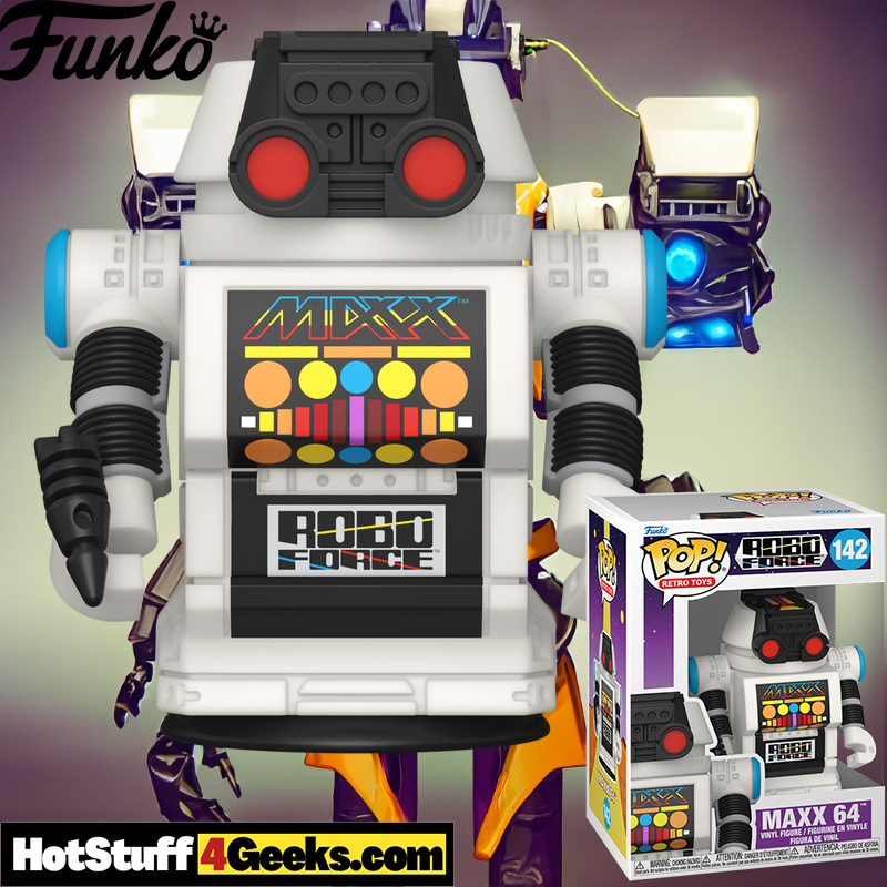 A Nostalgic Journey with RoboForce: Why You Need the Pop! Maxx 64 Vinyl Figure