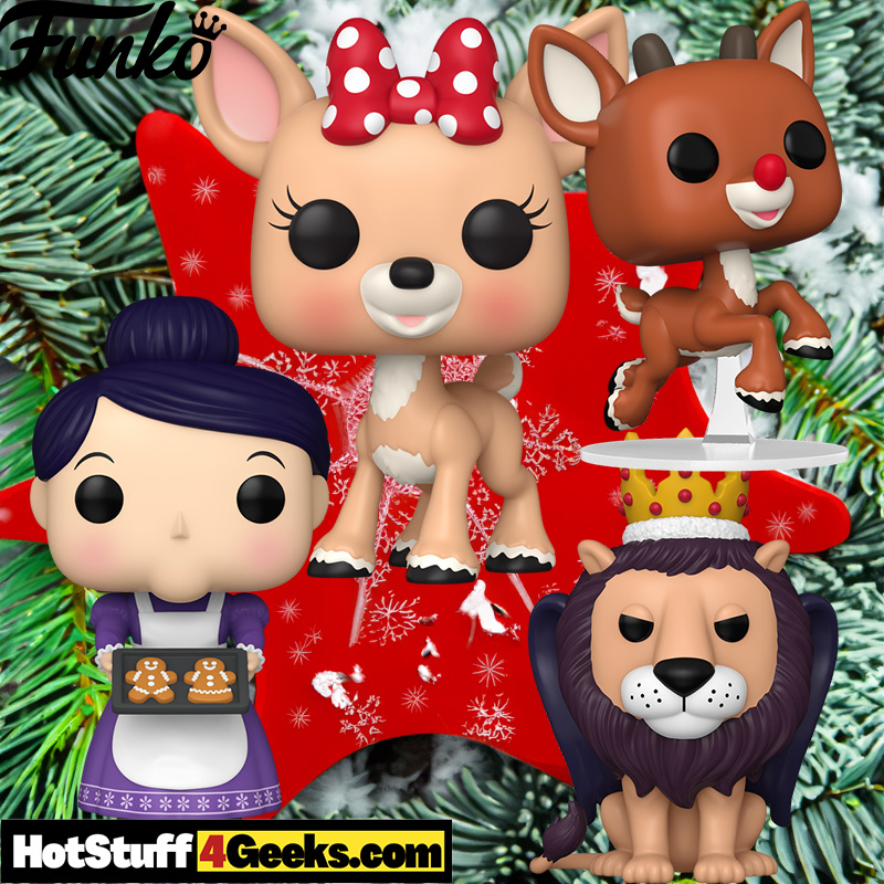 Celebrate the Magic of Christmas with the Rudolph the Red-Nosed Reindeer 60th Anniversary Funko Pop! Set