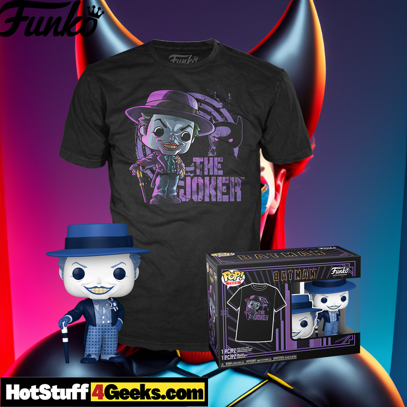 Why Every Batman Fan Needs the New Joker 1989 Funko Pop! & Tee Bundle