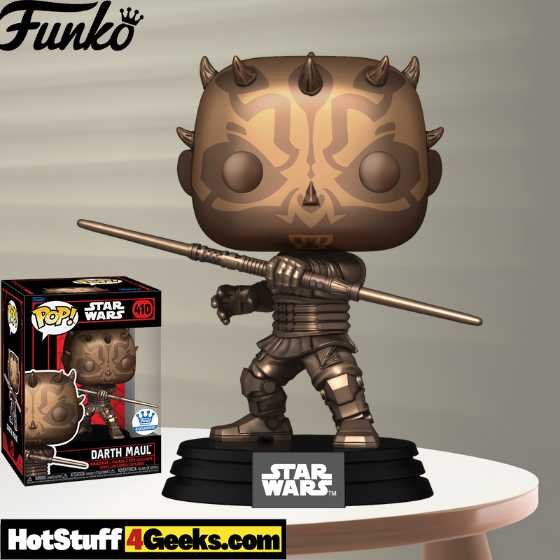 Darth Maul Funko Pop Exclusive Review – The Sith Lord in Bronze Glory