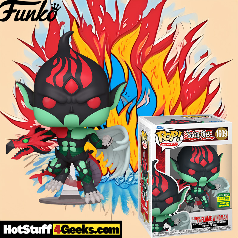 Elemental Hero Flame Wingman Funko Pop: A Fiery Addition to Any Yu-Gi-Oh! Collection!