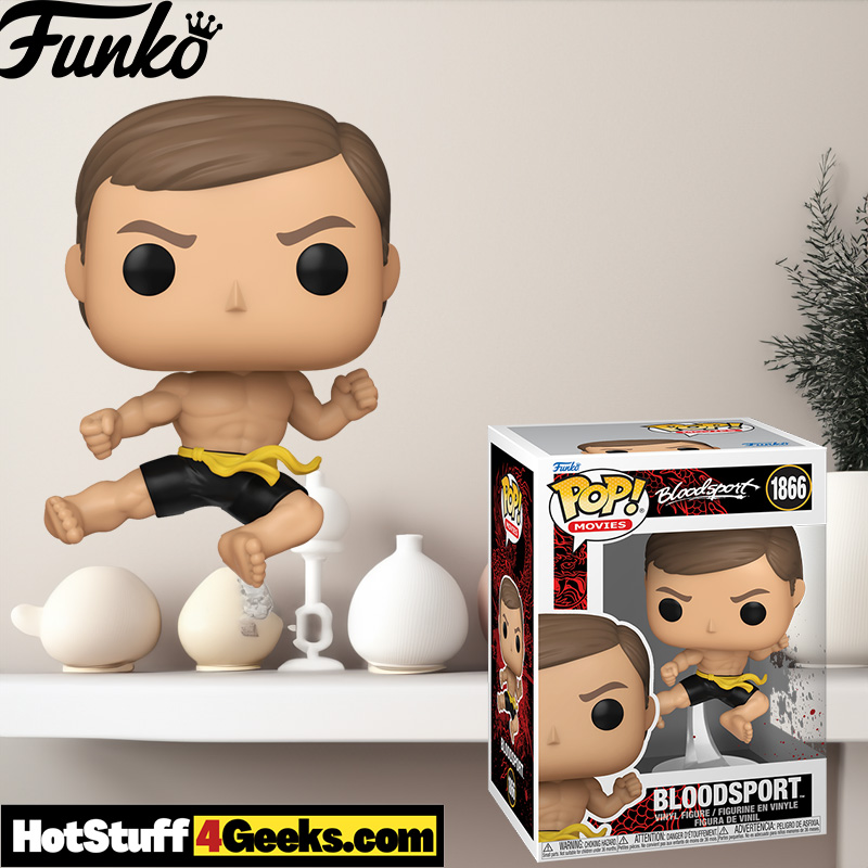 Relive the Iconic Moments of Bloodsport with This New Jean-Claude Van Damme Funko Pop