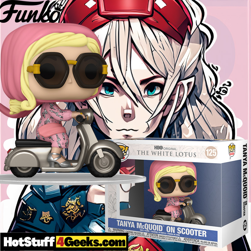 Tanya McQuoid Funko Pop on Scooter: The Must-Have Piece for ‘The White Lotus’ Fans