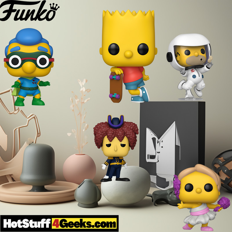 The Simpsons Funko Pop Collection: Deep Space Homer, Bart, Sideshow Bob, and More!