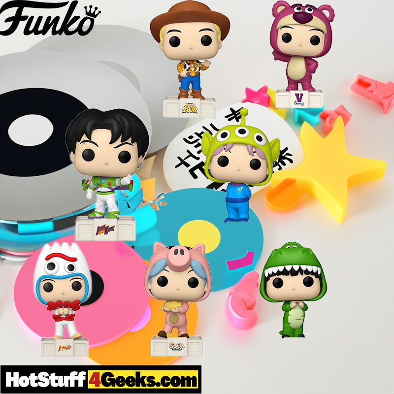 BTS TinyTAN x Toy Story Funko Pops: A Magical Crossover!