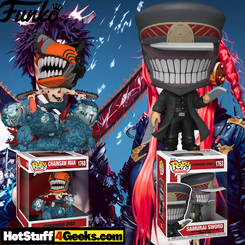 Chainsaw Man vs. Samurai Sword: The Ultimate Funko Pop Showdown!