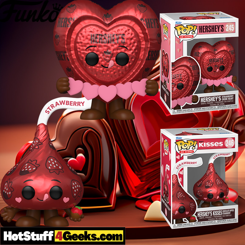 Fall in Love with the New Hershey’s Strawberry Funko Pops!