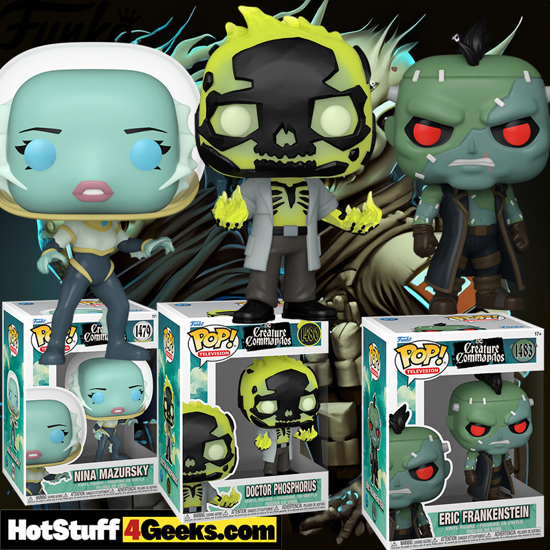 Meet the DC Creature Commandos Funko Pops That Are Ready to Light Up Your Collection!