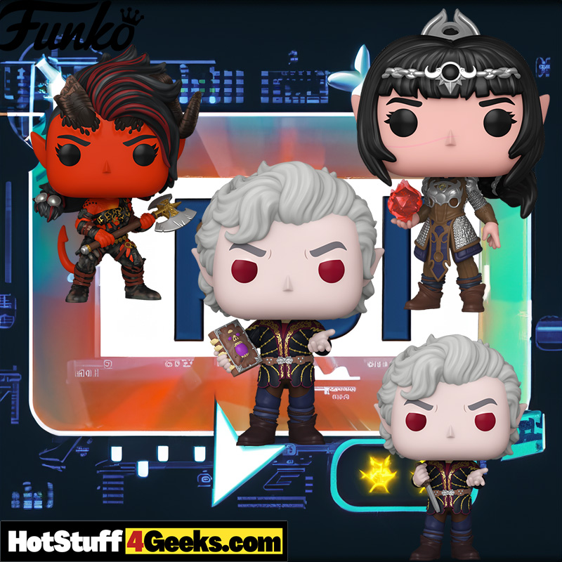 Meet the Latest Baldur’s Gate 3 Funko Pops - Karlach, Shadowheart & Astarion!