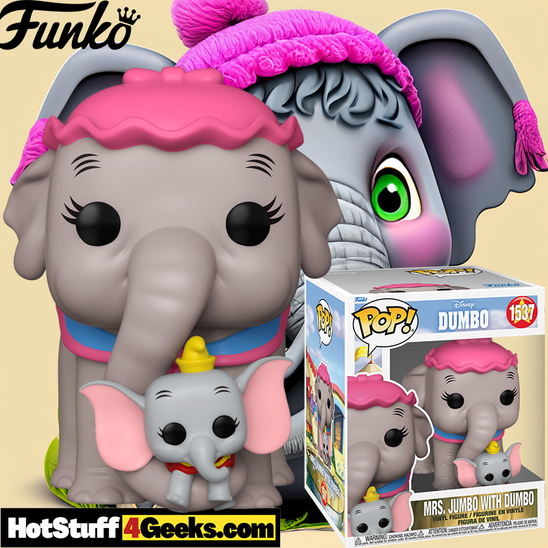 Mrs. Jumbo with Baby Dumbo Funko Pop! – A Heartwarming Disney Collectible