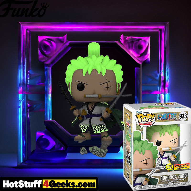 Roronoa Zoro Funko Pop Glows in the Dark – A Must-Have for One Piece Fans!