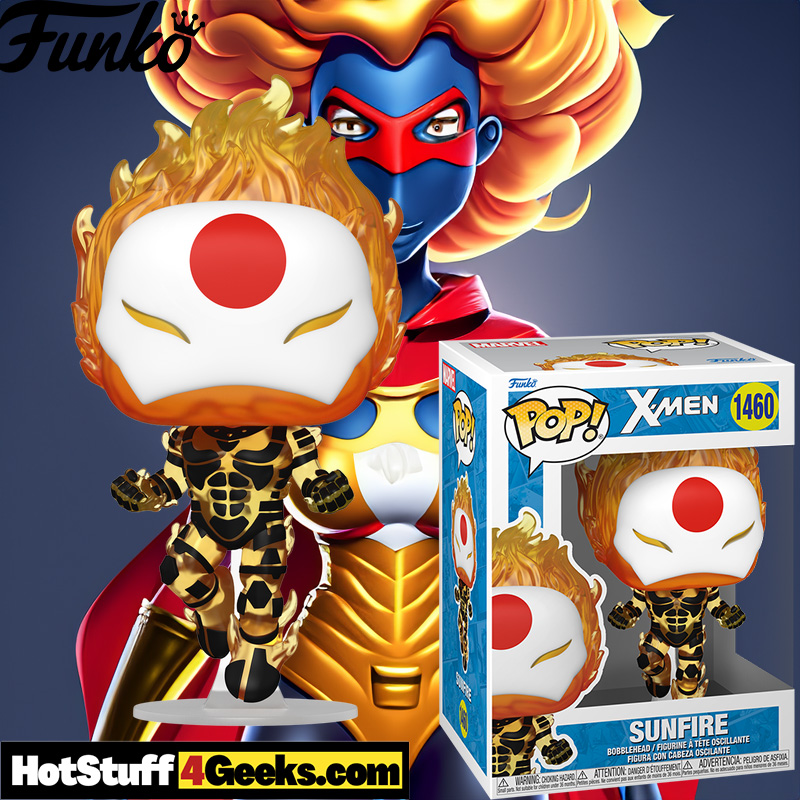 Sunfire Funko Pop #1460 – The Ultimate Fiery Addition to Your Marvel X-Men Collection