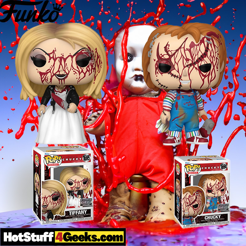 These Entertainment Earth Exclusive Chucky and Tiffany Funko Pops Are to Die For!