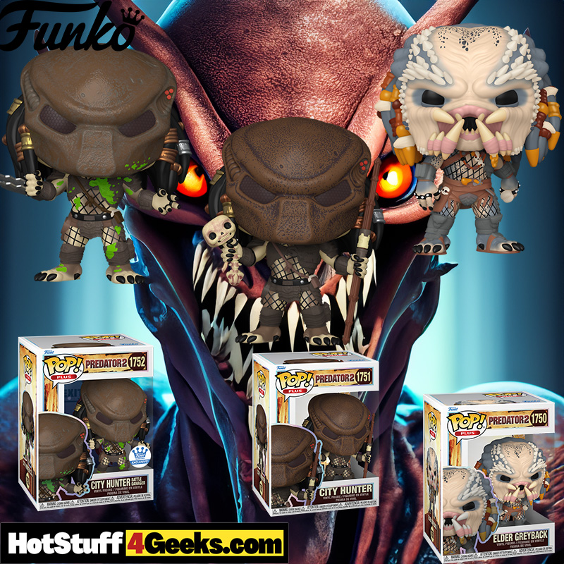 Unleash the Hunt! Funko Pop! Plus Predator 2 Exclusives Are Here