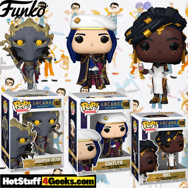 Arcane Funko Pop Spotlight: Viktor, Caitlyn, and Mel – Bring the World of Piltover to Life!