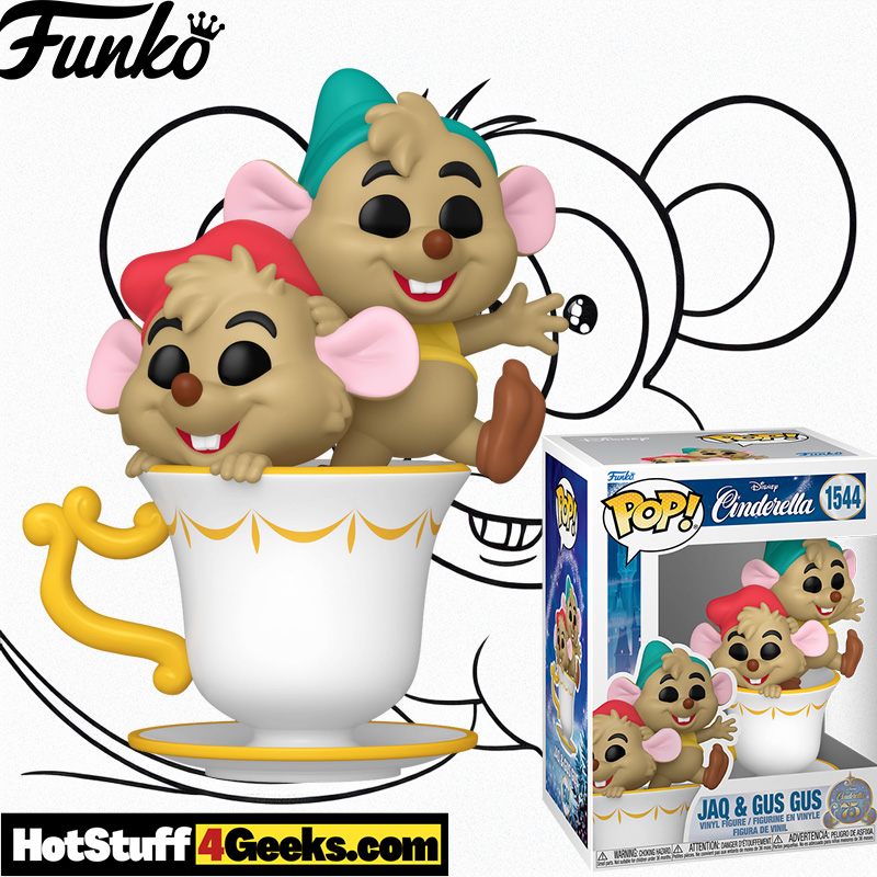 Dive into Disney Magic: Jaq and Gus Gus Funko Pop Brings Cinderella's Sidekicks to Life!