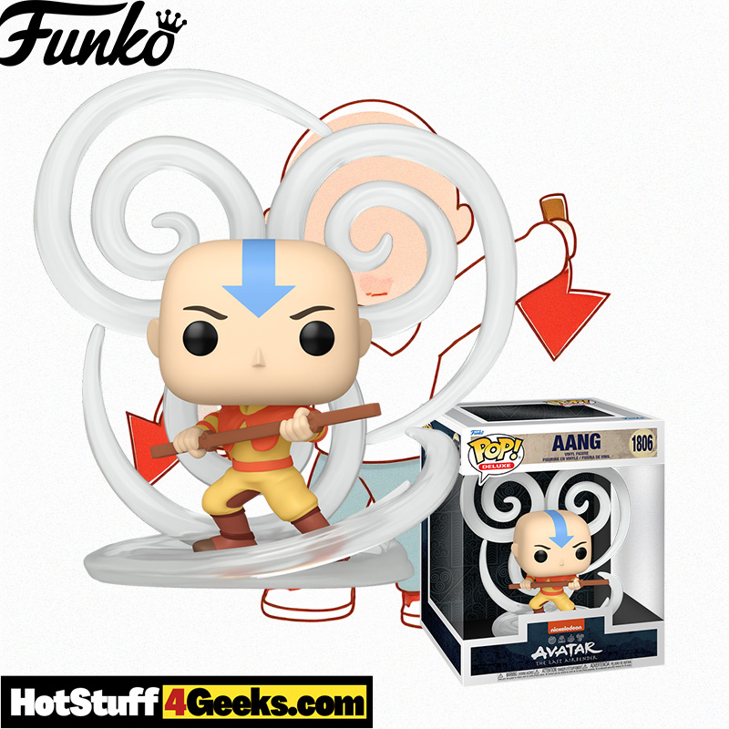 Pre-Order the Aang Airbending Funko Pop Deluxe – A Must-Have for Avatar Fans!