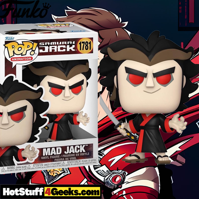 Unleash Mad Jack! New Samurai Jack Funko Pop! Brings the Villain to Life