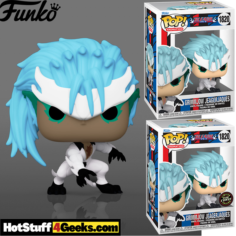 Unleash the Hollow King: Grimmjow Jaegerjaques Funko Pop!