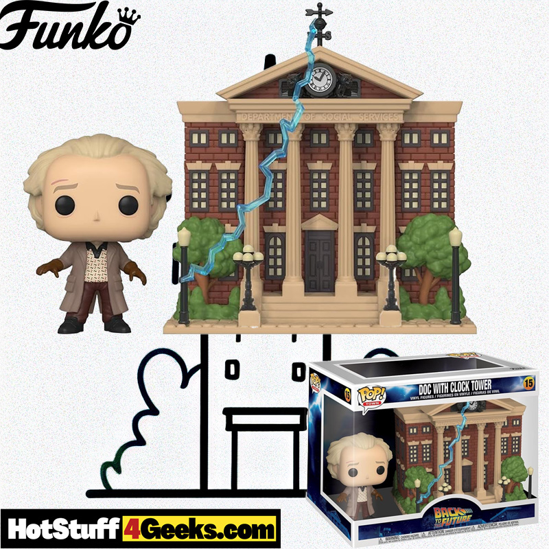 1.21 Gigawatts of Fun: Doc with Clock Tower Funko Pop Review