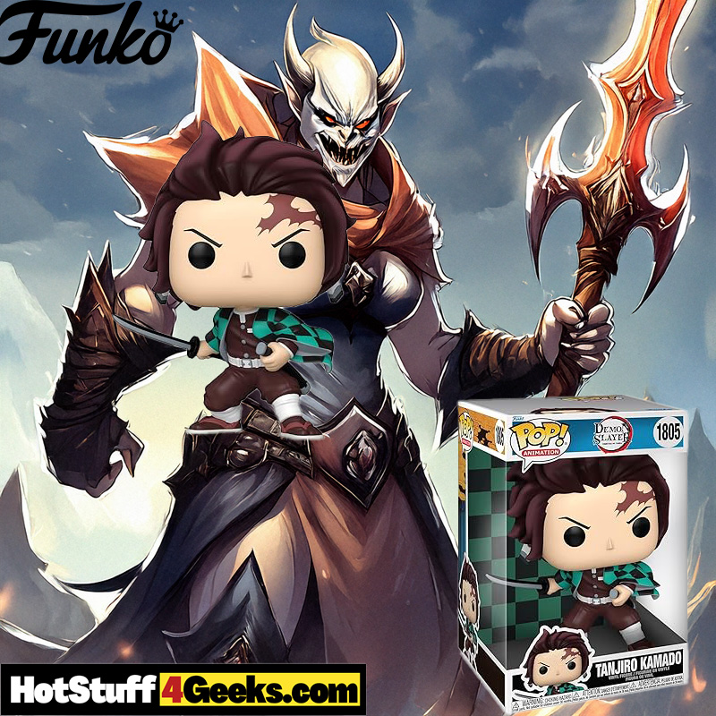 Protect, Fight, and Collect: The Jumbo Tanjiro Kamado Funko Pop You Can’t Miss