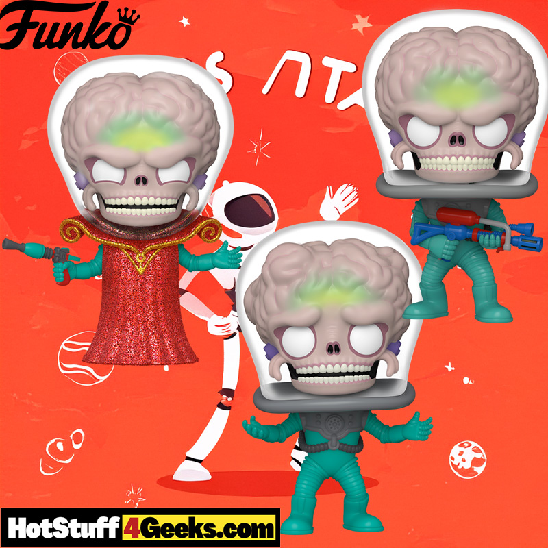 The Mars Attacks! Funko Pops: A Brainy Invasion for Your Collection