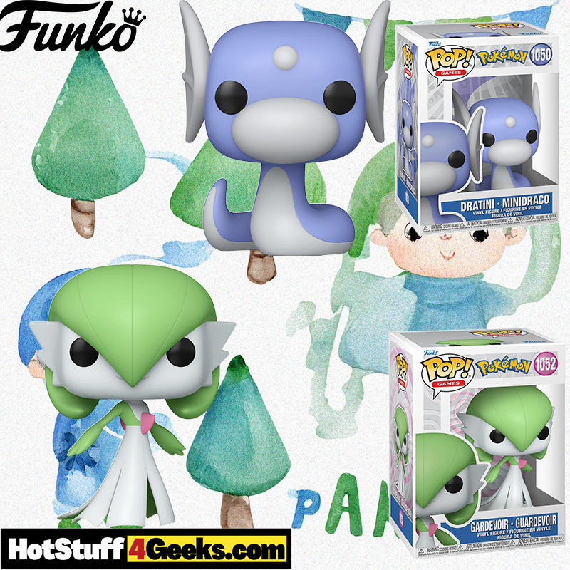 Catch ‘Em All! New Pokémon Funko Pops: Dratini and Gardevoir