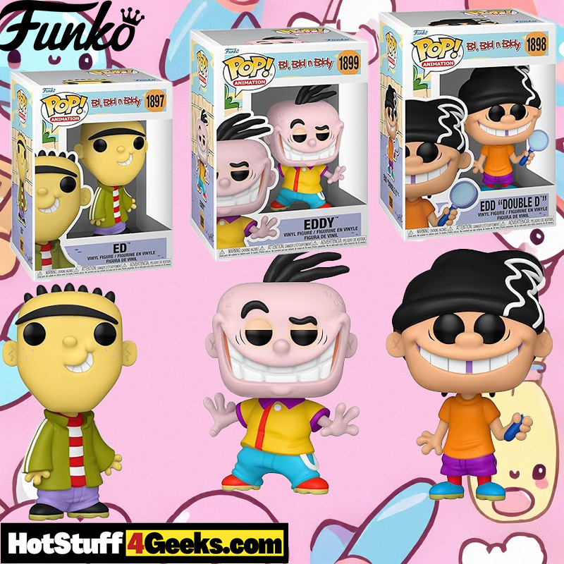 Ed, Edd n Eddy Funko Pops: A Nostalgic Must-Have for Cartoon Fans!