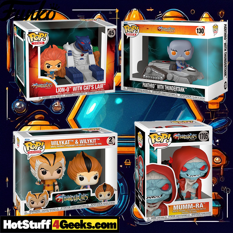 ThunderCats Roar Back into Collectibles: The Must-Have Funko Pop! Line That Will Electrify Your Shelf