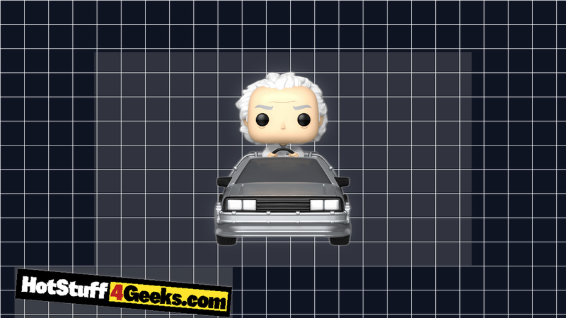 Back to the Future in Your Collection: Doc with Time Machine Funko Pop!