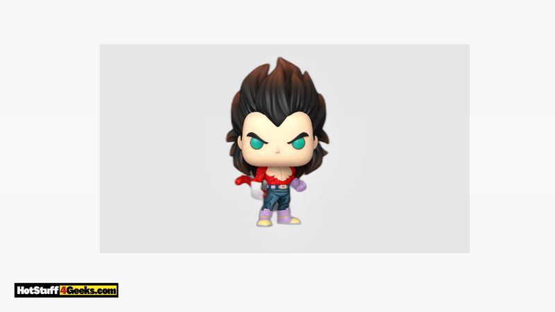 Power Up Your Collection with the Super Saiyan 4 Vegeta Funko Pop!
