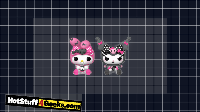 Meet the Adorable Duo: My Melody & Kuromi Funko Pops!