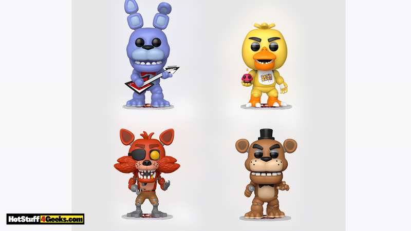 Funko Pop! Five Nights at Freddy’s 4-Pack Unboxed