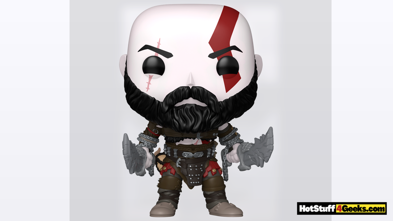 Funko Pop! Kratos With Blades: God of War Icon in Vinyl