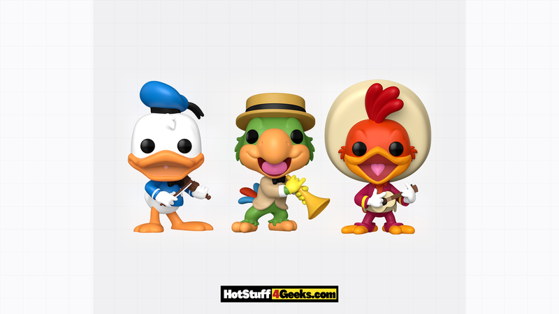 Funko Pop! The Three Caballeros 3-Pack Brings Vintage Disney Charm