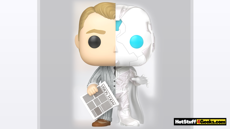Funko Pop! The Vision (Split) Captures Dual Identity Flawlessly
