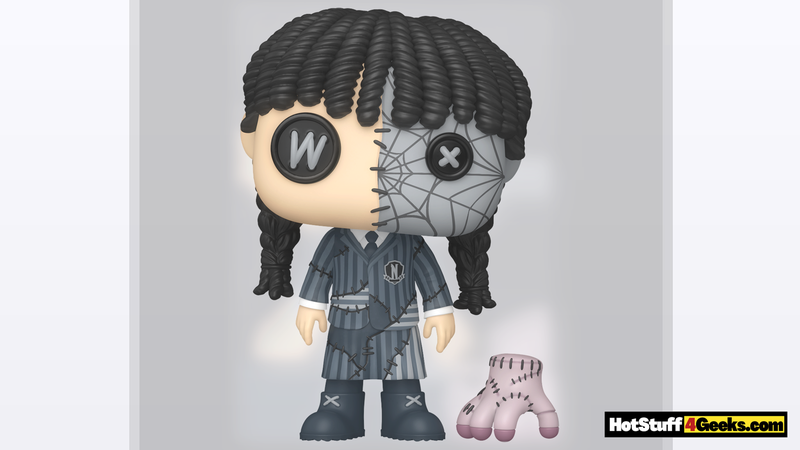 Funko Pop! Wednesday Addams Patchwork Captures Gothic Charm